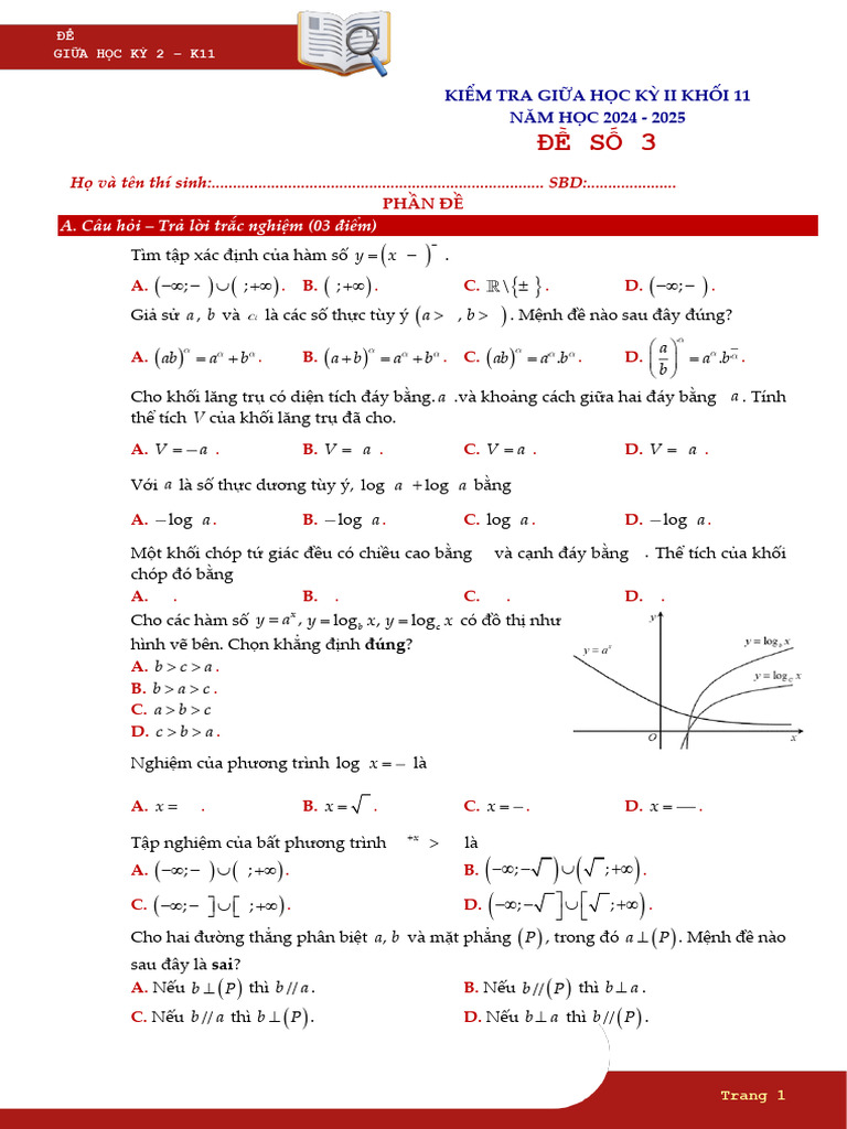 HS 11 KNTT GK2 ĐỀ 03 | PDF