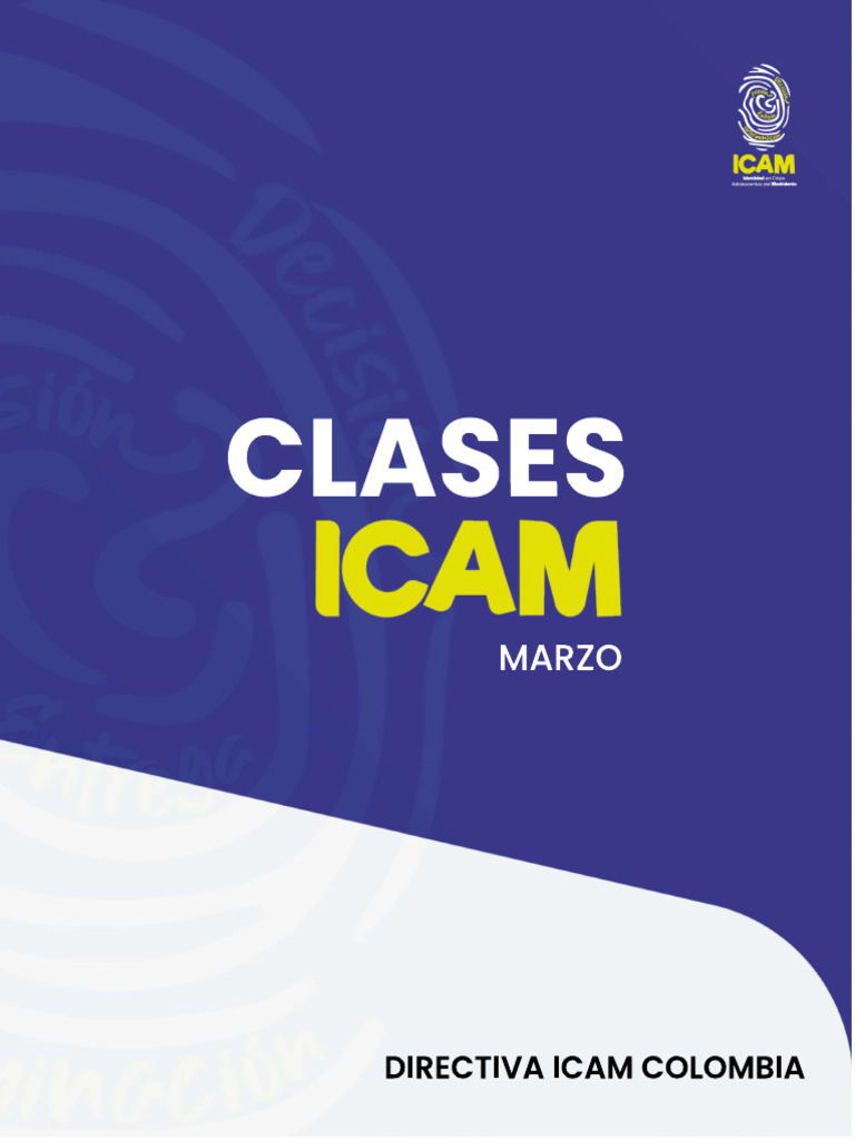 Clases Icam Marzo 2025 | PDF
