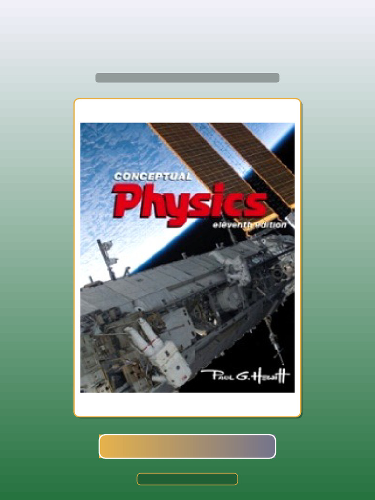 Conceptual Physics and Laboratory Manual 11th Edition Test Bank ...