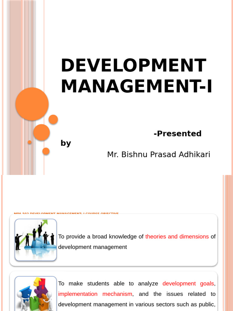 Development Management Overview and Concepts | PDF | Economic Growth ...