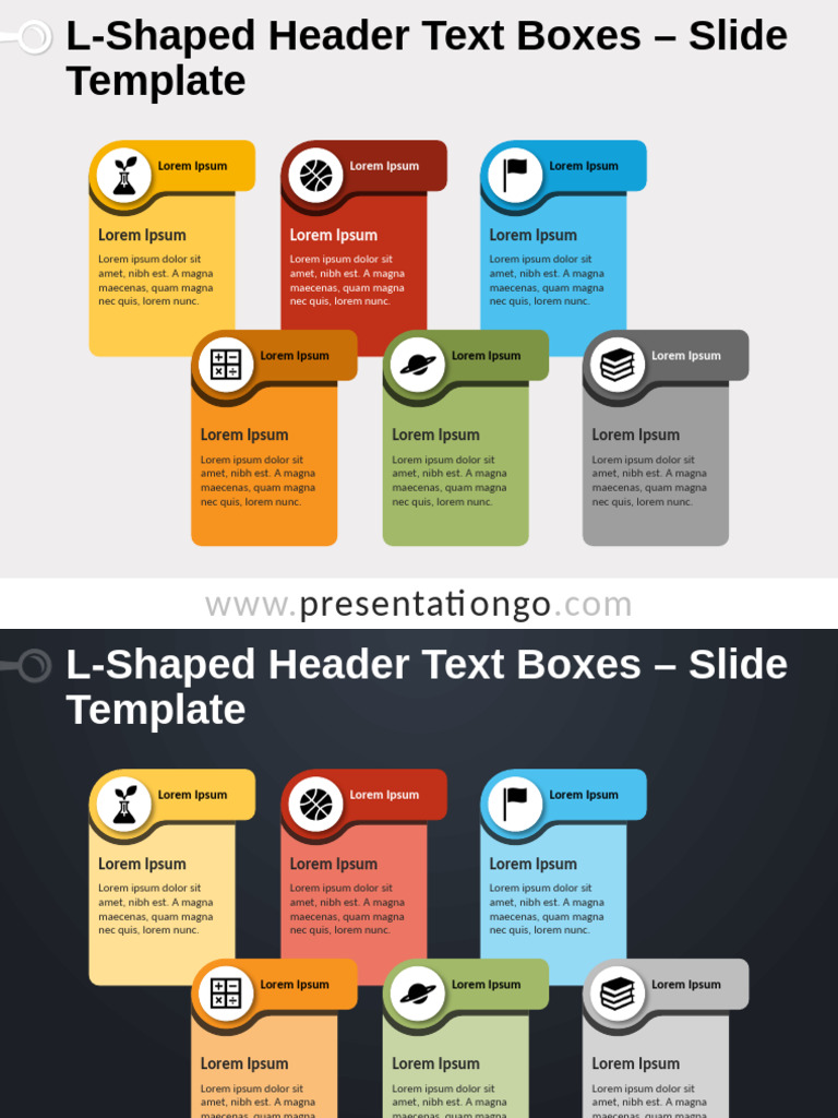 2 1051 L Shaped Header Text Boxes PGo 4 3 | PDF