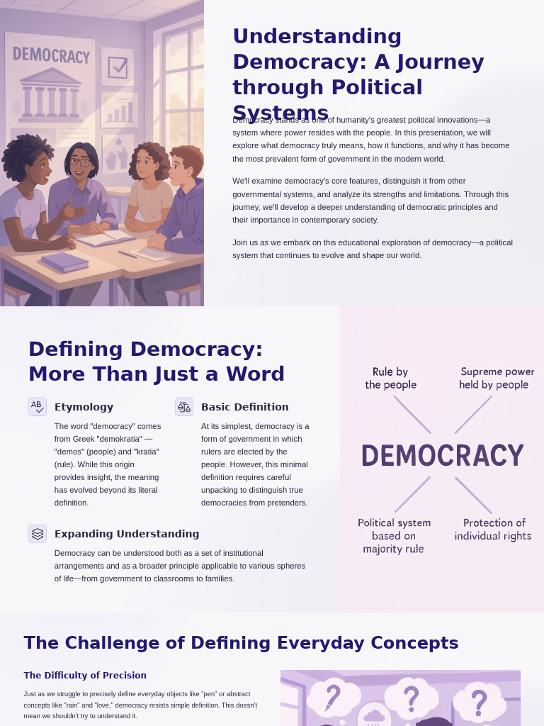 Class 9 Political Science Ppt Chapter 1 What is Democracy PDF