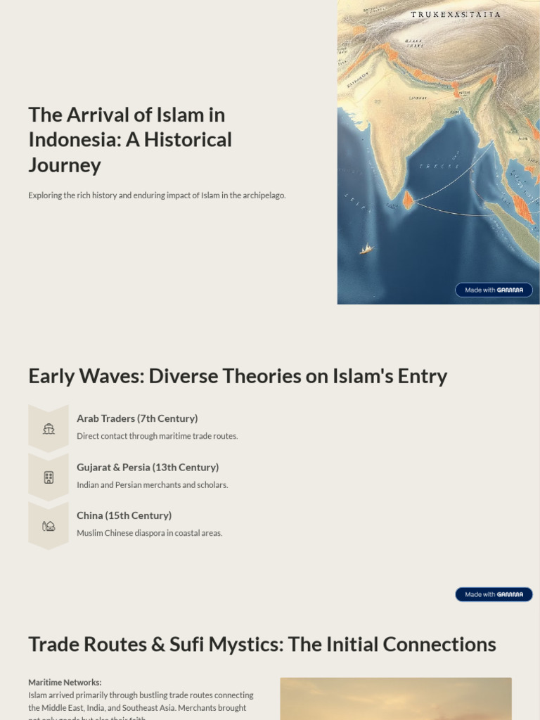 The Arrival of Islam in Indonesia A Historical Journey | PDF | Indonesia