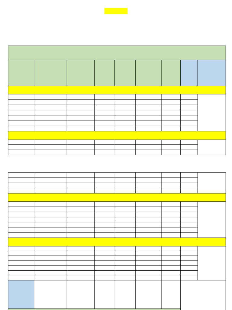 Exercise Format | PDF