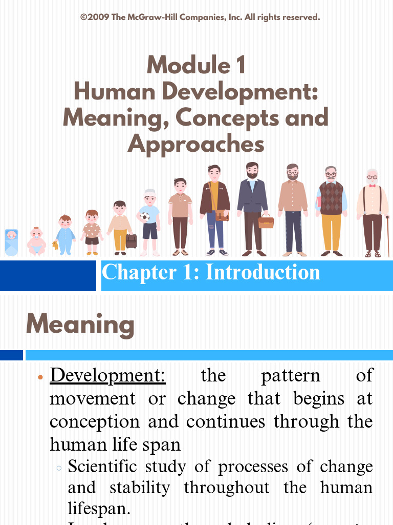 Human Development: Key Concepts & Approaches | PDF | Child Development ...