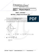 IIT JEE2012PhyIIQuestionsSolutions