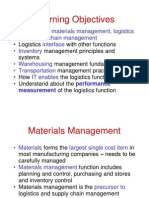 Logistics and Supply Chain Managment