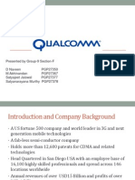 Strategy Group9 Section F Qualcomm