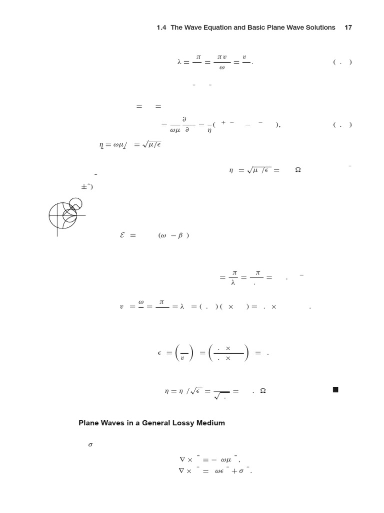 Plane Wave Electromagnetic Fields | PDF | Waves | Electromagnetic Radiation