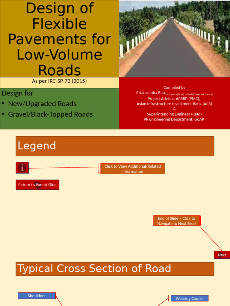 Flexible Pavement Design for Low-Volume Roads | PDF | Road Surface | Road
