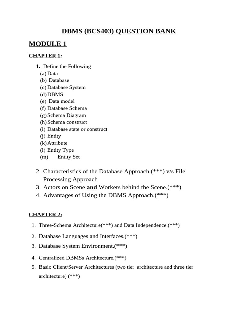 RDBMS Question Paper 2024 Guide | PDF | Databases | Relational Database