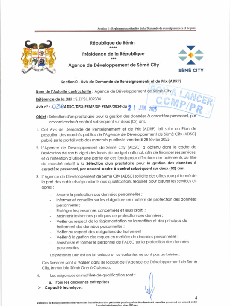 Avis Apdp Scanne | PDF