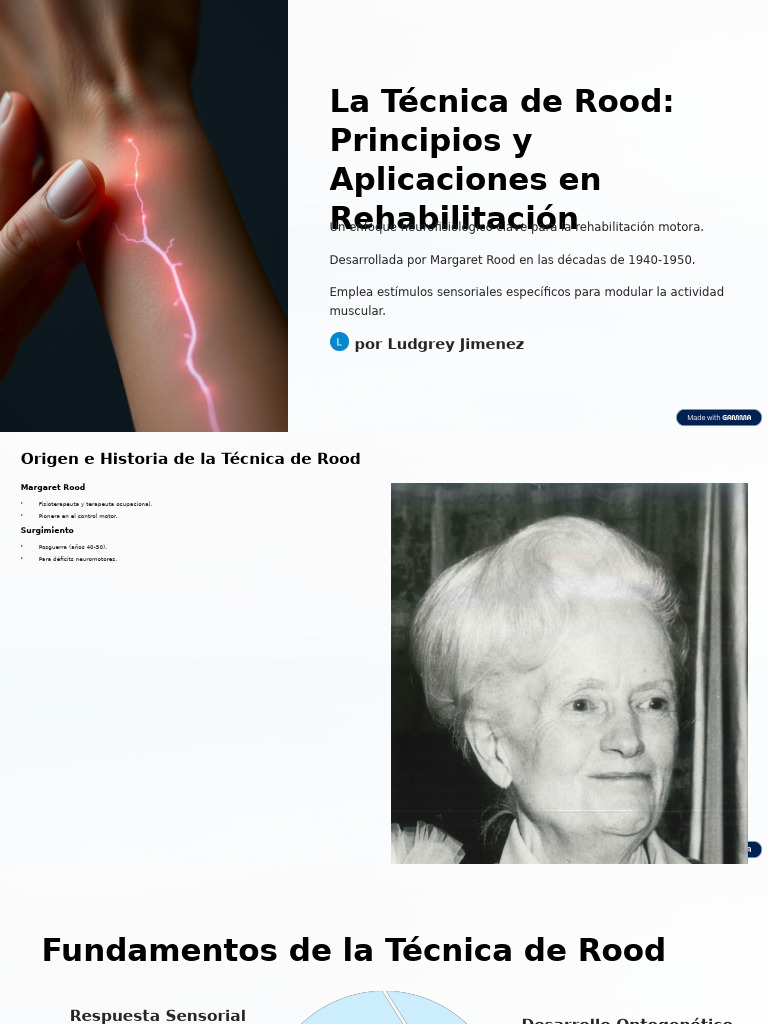 La Tecnica de Rood Principios y Aplicaciones en Rehabilitacion | PDF ...