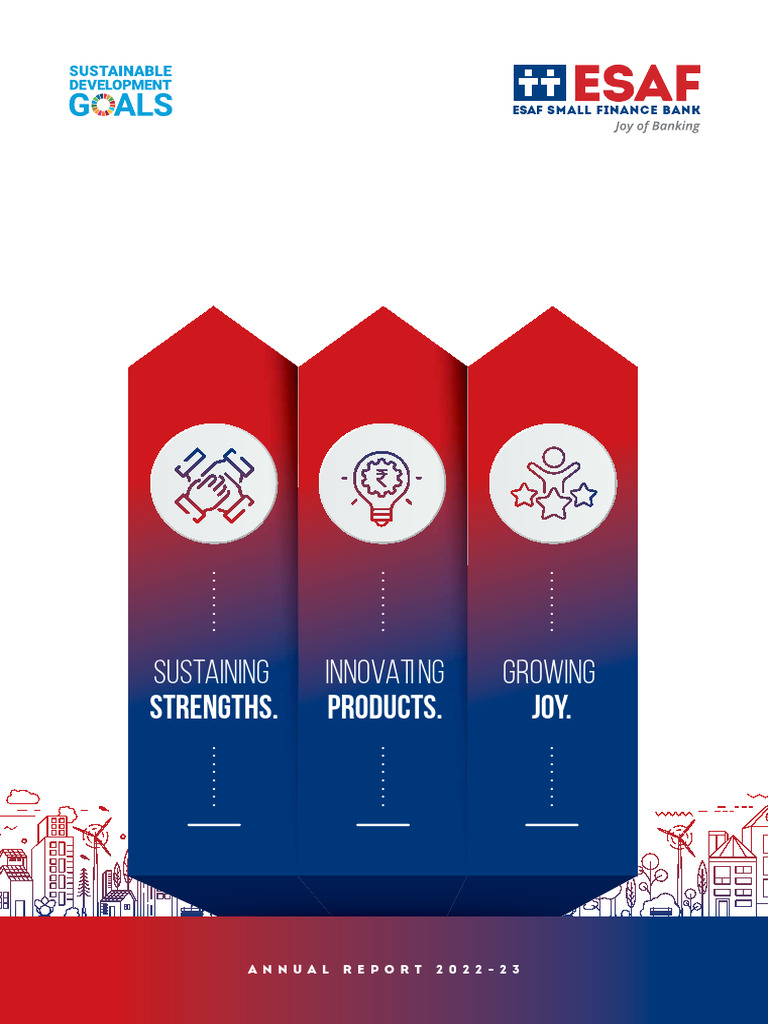 ESAF Small Finance Bank Annual Report 2022-23 | PDF | Banks ...