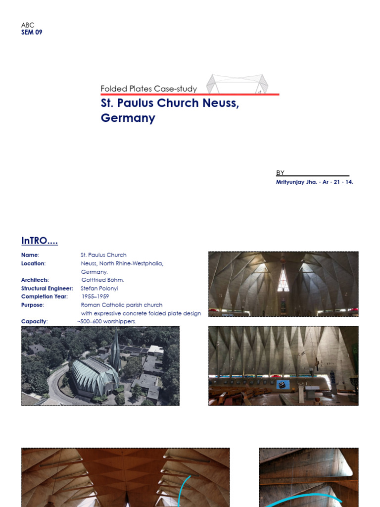 St. Paulus Church Case Study: Neuss | PDF