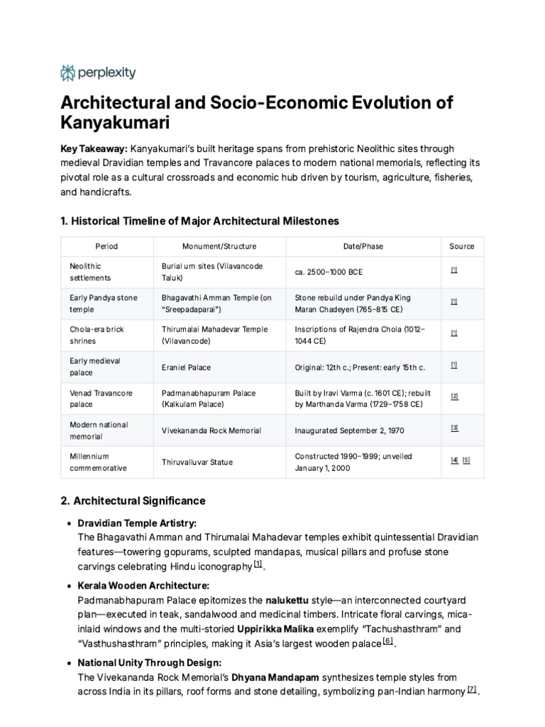 Picture of Architectural and Socio-Economic Evolution of Kany | PDF
