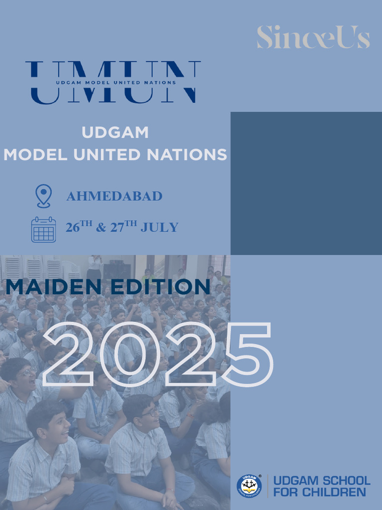 Udgam Model United Nations 2025 | PDF | International Relations ...