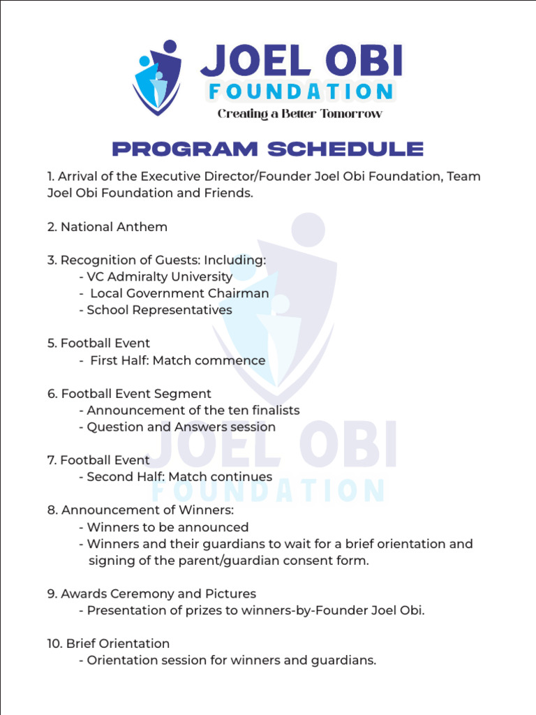 Program Schedule 10copies | PDF