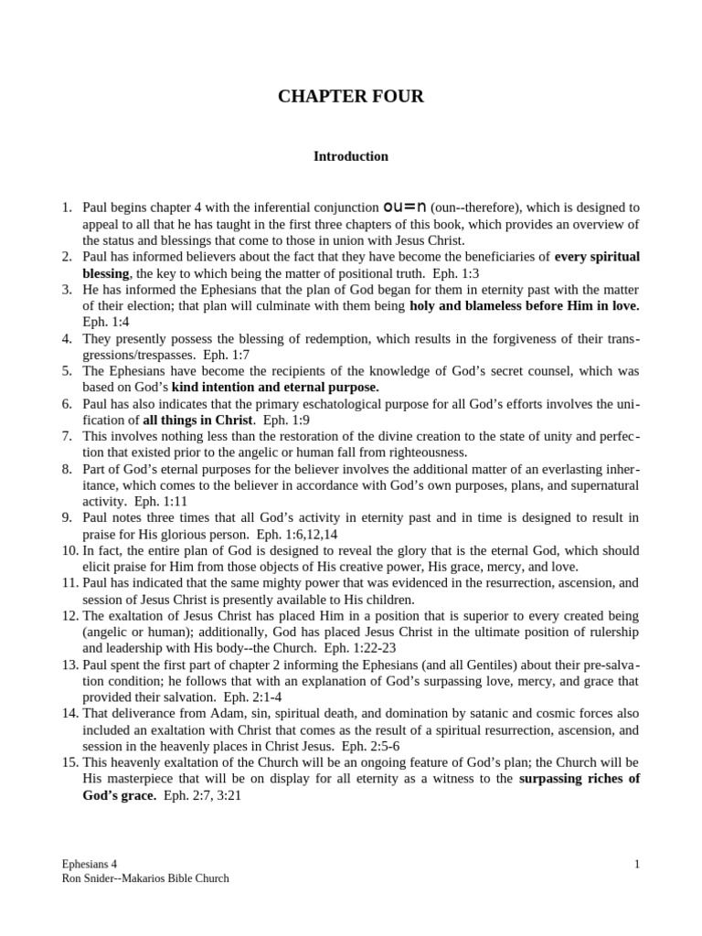 Understanding Paul's Teachings in Ephesians | PDF | Paul The Apostle ...