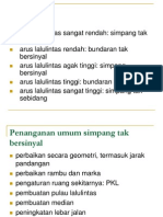 Perbandingan Bundaran Dan Lampu Signal