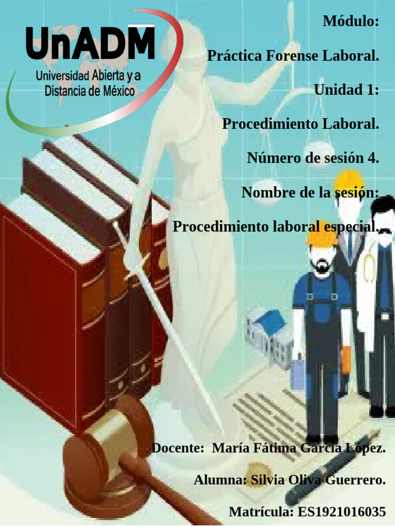 Módulo: Práctica Forense Laboral. Unidad 1: Procedimiento Laboral