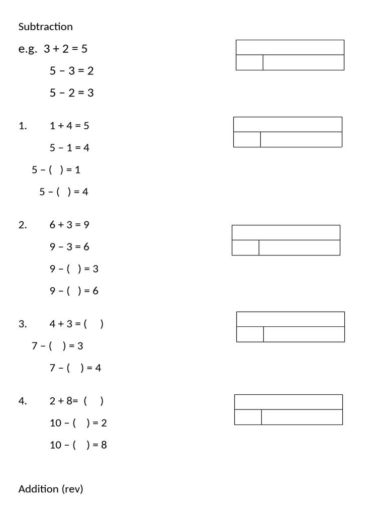 Primary 2 Math Addition & Subtraction | PDF | Chess Theory | Chess
