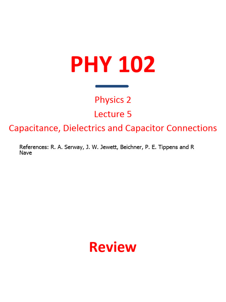 Capacitor Fundamentals and Applications | PDF | Capacitance | Capacitor