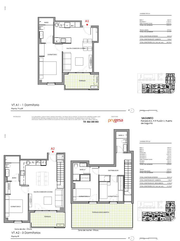 Planos de Conjunto Residencial Sagunto | PDF | Unidades de medida ...