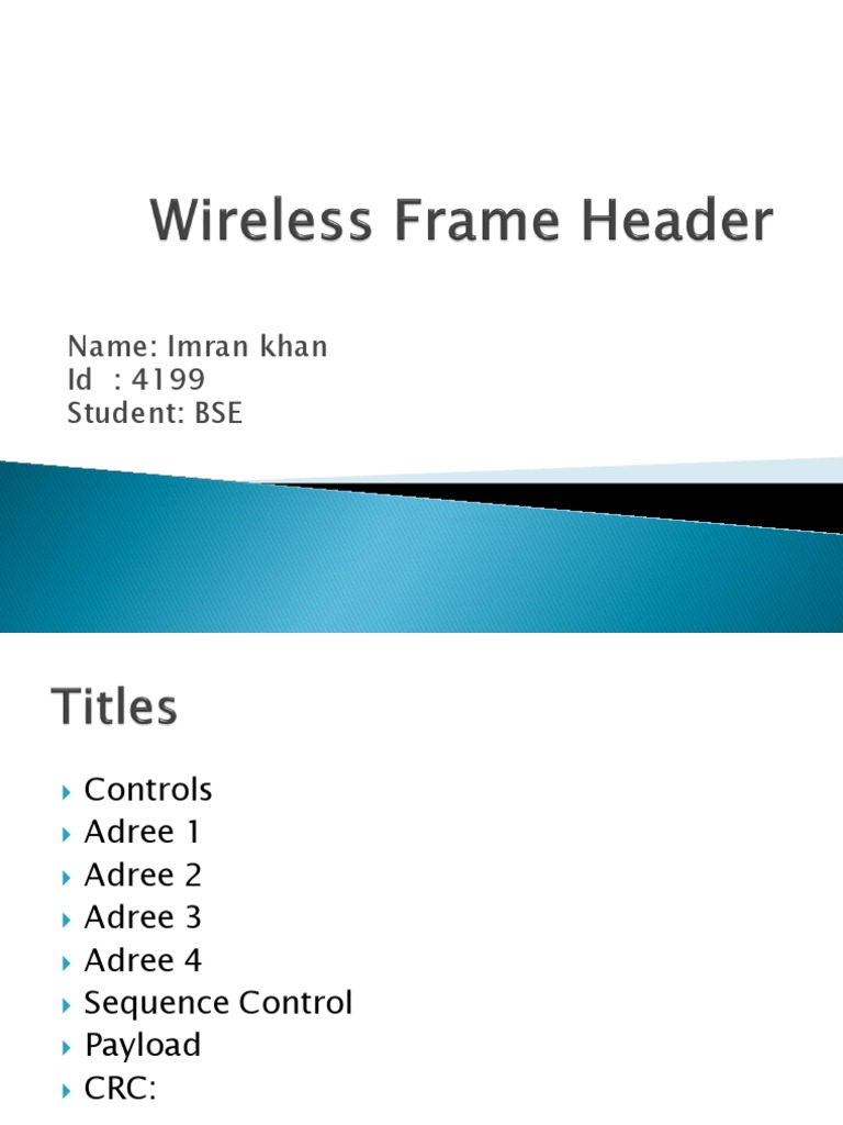 Understanding Frame Control in Networking | PDF | Computers | History