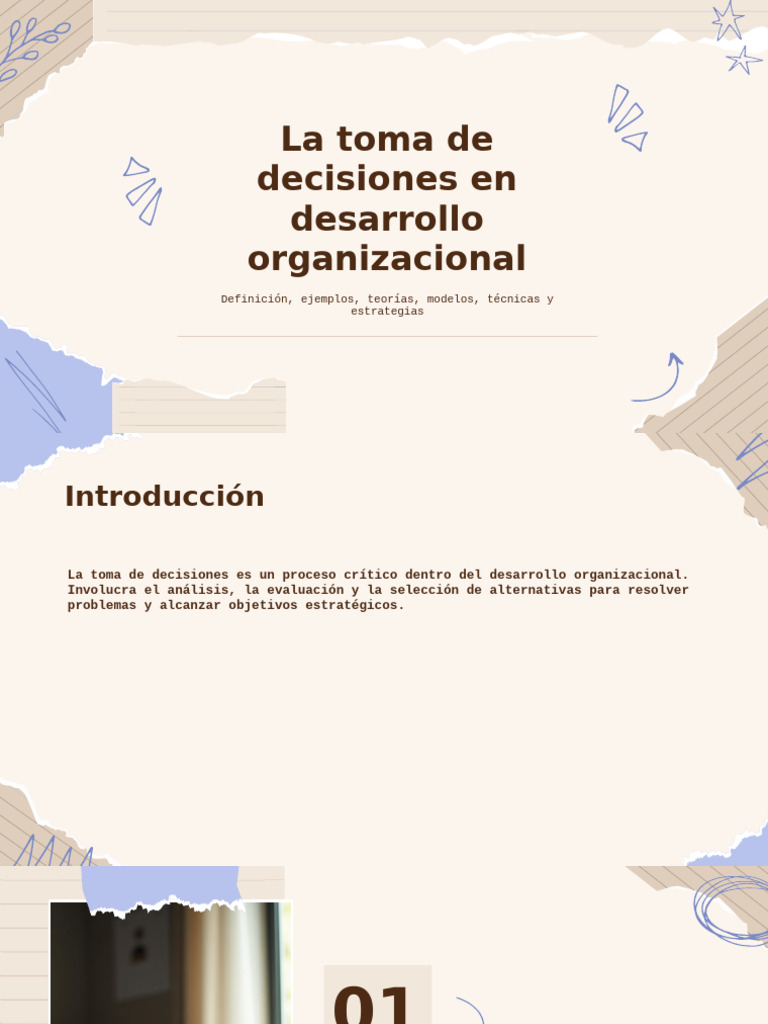 Toma de Decisiones en Desarrollo Organizacional | PDF | Toma de ...