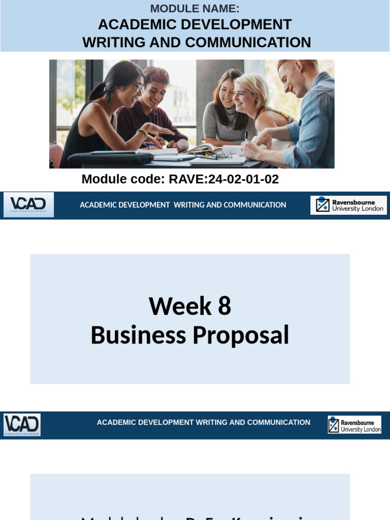 Business Proposal Writing Guide | PDF | Communication | Human Communication