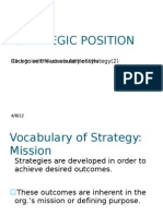 1A2 Vocabulary of Strategy