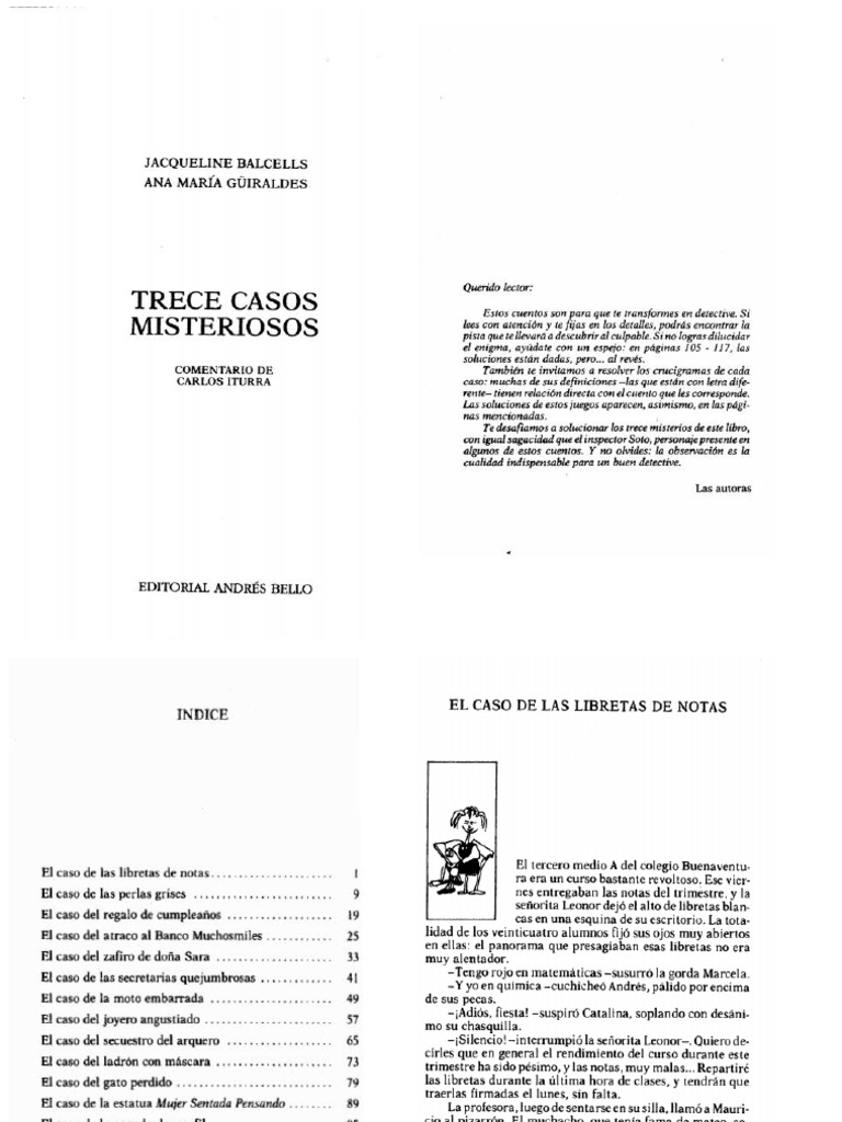 13 Casos Misteriosos | PDF