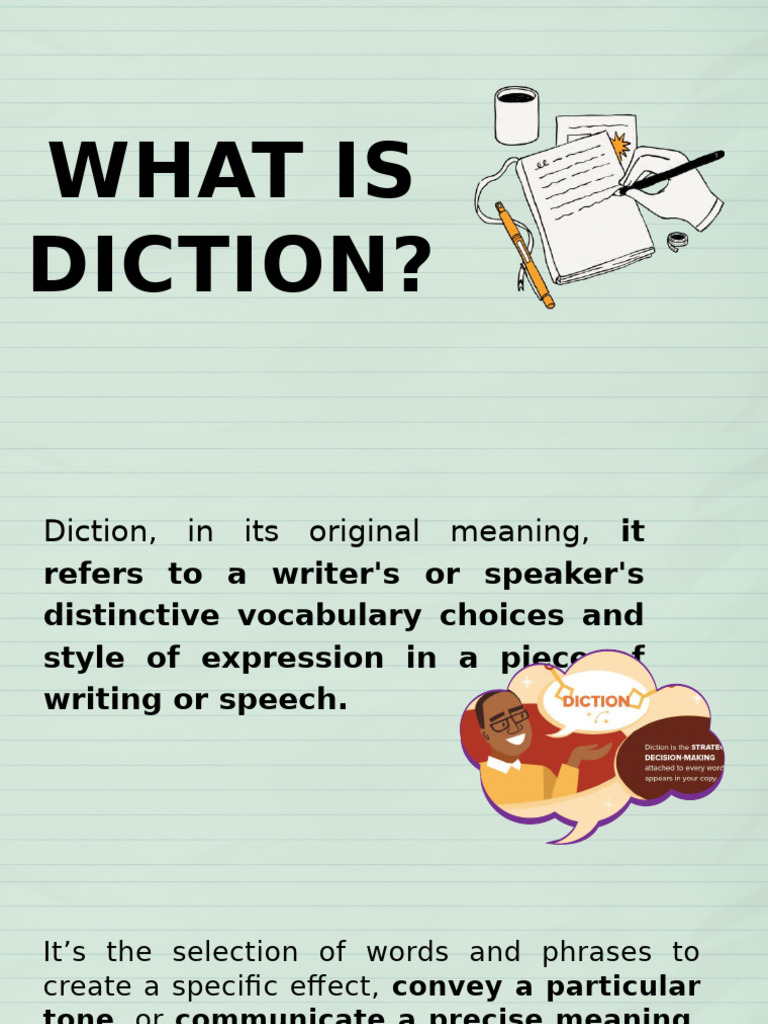Understanding Diction in Writing | PDF | Poetry | Linguistics