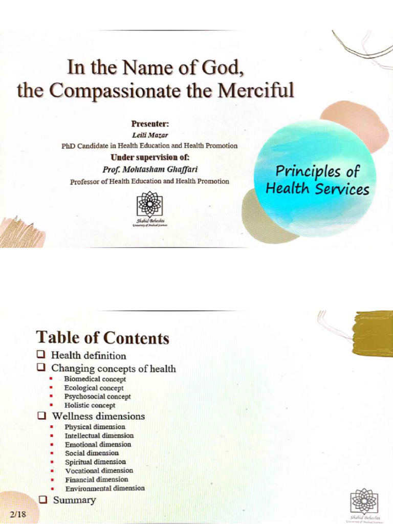 Health Services - Compressed | PDF