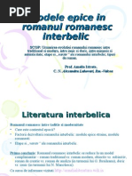 Prezentare Aplicatie Romanul Interbelic