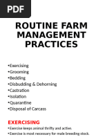 Livestock Isolation and Quarantine Guide | PDF | Quarantine | Livestock
