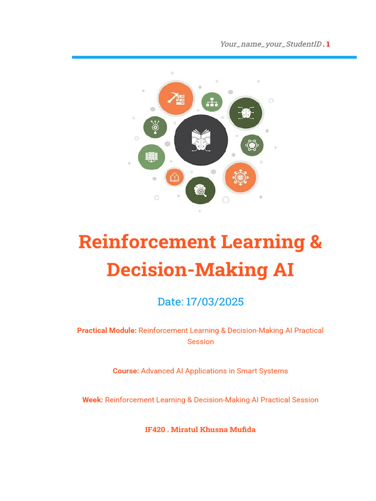 Reinforcement Learning Practical Guide | PDF | Artificial Intelligence ...