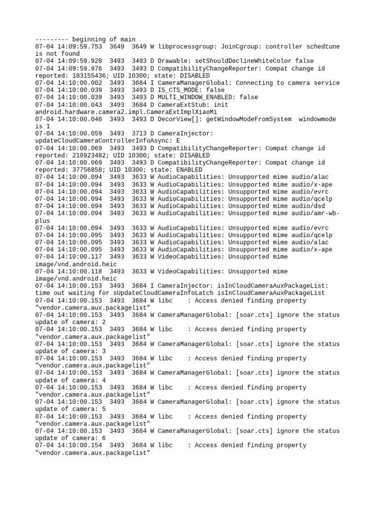Log Cat 1751616599593 | PDF | Computing | Computer Programming