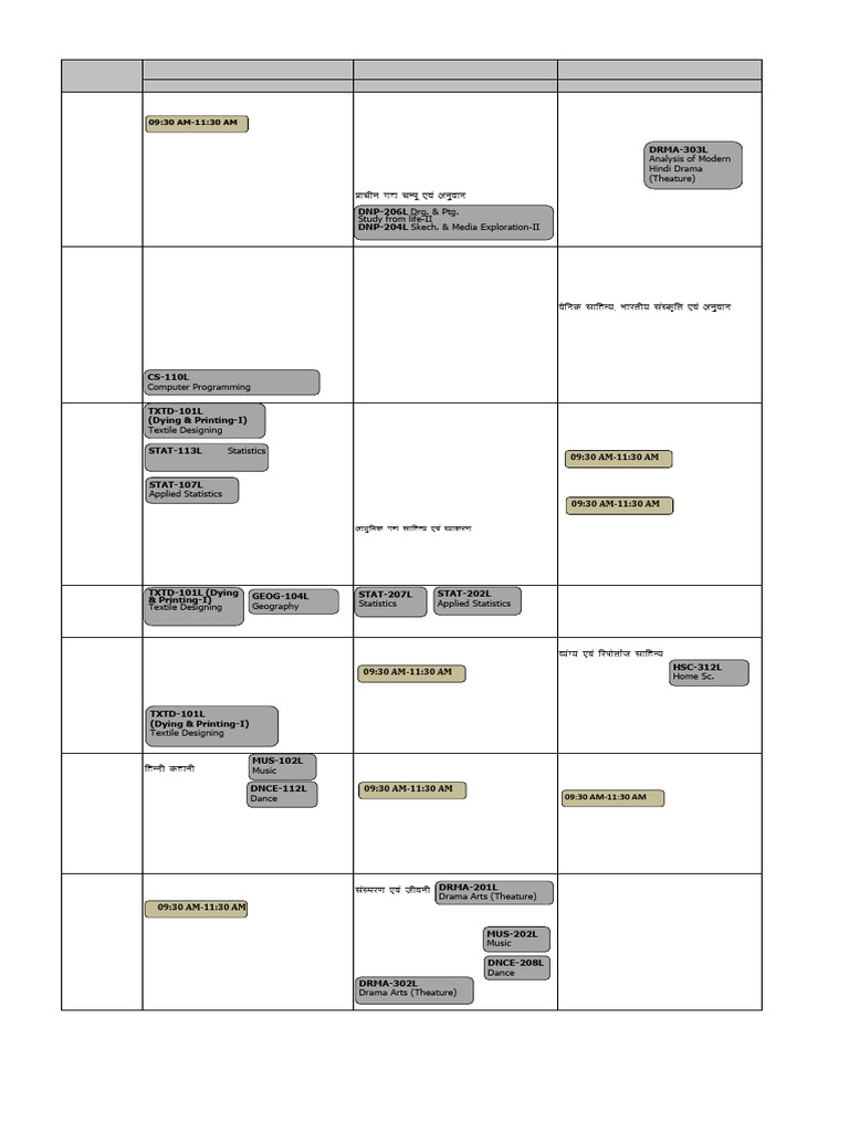 BA/BA B.Ed. Semester Exam Schedule 2025 | PDF | Liberal Arts Education ...