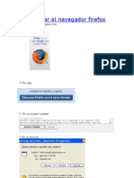Instalar el navegador firefox con la barra de google