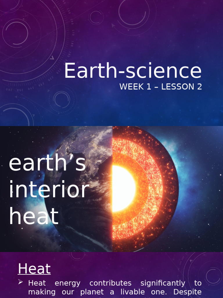 Earth's Internal Heat Sources Explained | PDF | Earth | Physical Sciences