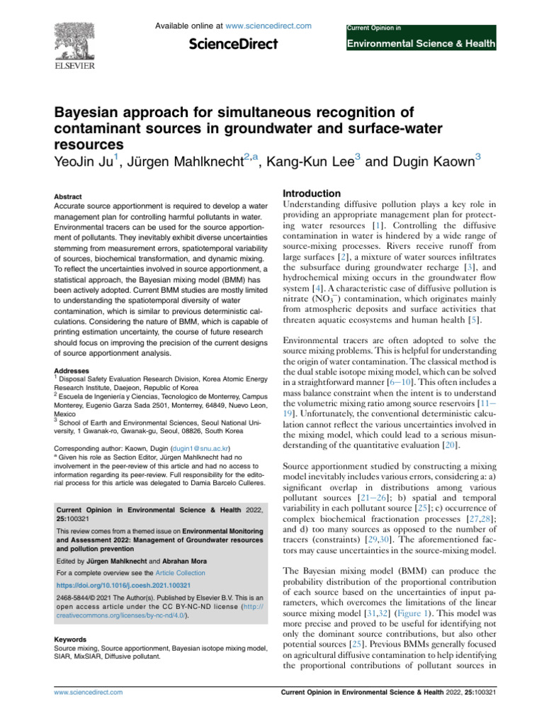 Bayesian Approach For Simultaneous Recognition of 2022 Current Opinion ...
