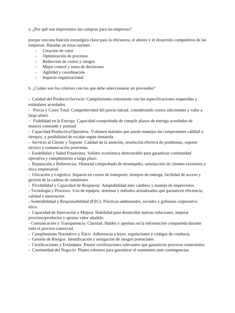 Gestion de Compras | PDF | Calidad (comercial) | Business