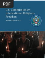 Annual Report of USCIRF 2012