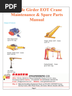 EOT Crane Erection and Commissioning Guide | PDF | Electrical Wiring ...