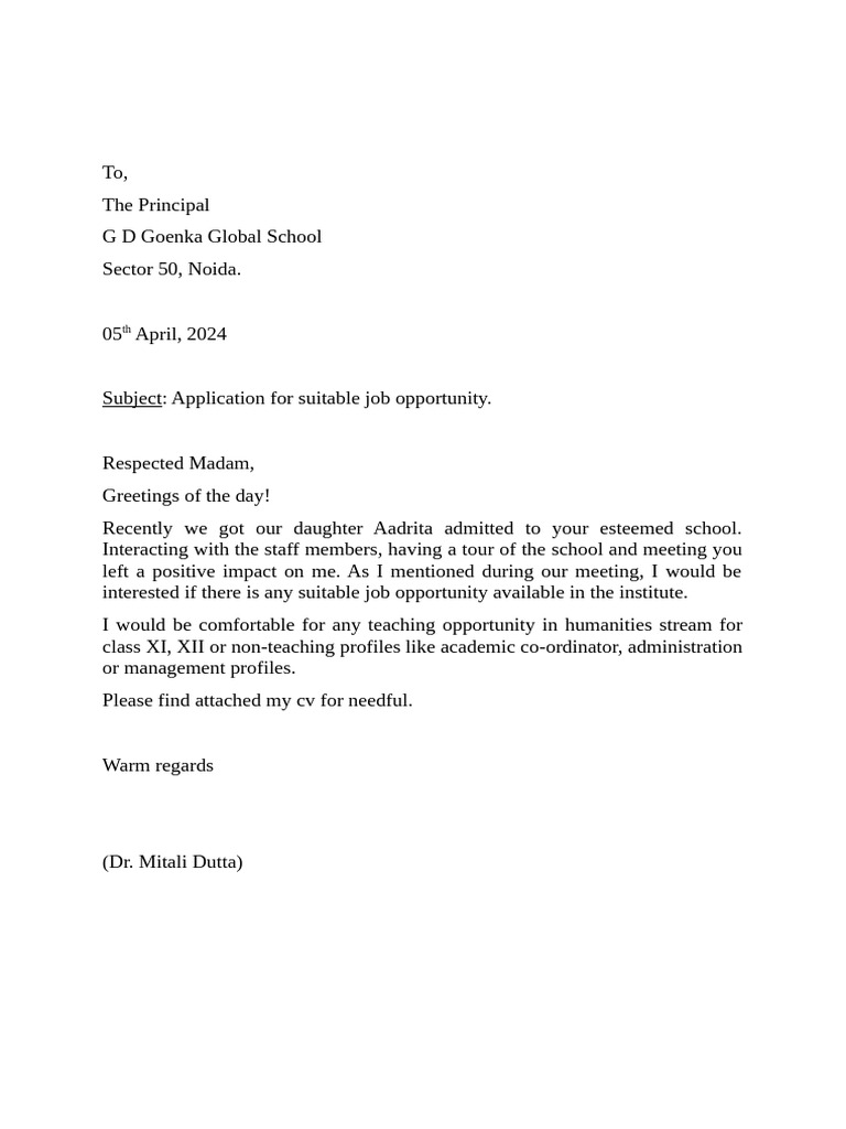 Letter | PDF