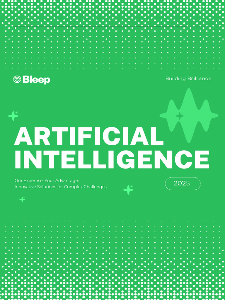 Bleep Education AI Internship Program | PDF | Artificial Intelligence ...