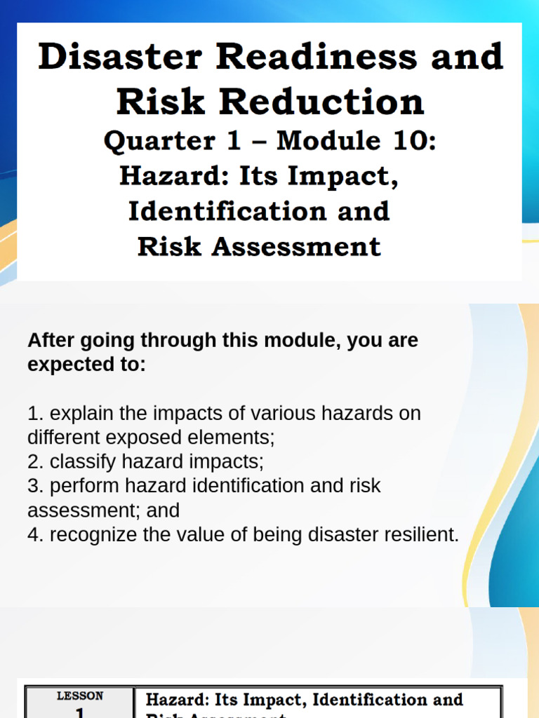 Hazard Identification and Risk Assessment | PDF | Hazards | Risk