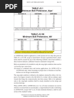 AISC Minimum Edge Distance for Bolts | PDF | Screw | Equipment